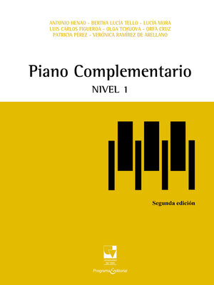 cover image of Piano complementario nivel 1